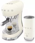 Kavos aparatas - Smeg ECF12CREU + MFF02 Kreminis