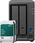 Serveris Synology DS725neo+ 8TB Plus HDD NAS-Bundle NAS inkl. 2x 4TB Synology Plus HDD 3.5 col. SATA