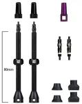 Ventilių bekamerinių komplektas Barkeeper Tubeless Valves 80 mm Dynamic