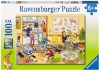 Ravensburger dėlionė &bdquo;Veterinarijos klinikoje&ldquo;, 100 XXL det., nuo 6 m.