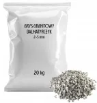Gawlik granito skalda 2-5 mm dalmatinas Mai&scaron;as 20 kg atsparus oro sąlygoms Patvarus