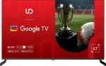 DUNE Ud 43 colių Qled Ultra Hd 4k Google Smart Tv Dolby Atmos Hdr+ Usb televizorius