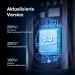 Ugreen Bluetooth 5.0 Imtuvas Automobilio Aux Usb