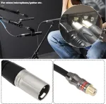 Create idea 3 kontaktų rca moteri&scaron;kas į xlr vyri&scaron;kas cinko lydinio korpuso trumpas kabelio adapteris audio jungčių movos mai&scaron;ytuvams įra&scaron;ymo įrenginiams stiprintuvams