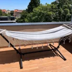 Gardlov Touristinis sodo hamakas brazili&scaron;kas boho didelis supamasis krėslas + užvalkalas