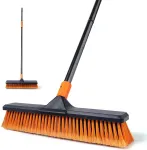 &Scaron;luota su kotu, gatvės &scaron;luota / grindų &scaron;epetys 2-1 cleanhome 166 cm, tinkama mokykloms, fabrikams, sodams, sodo &scaron;luotos, &scaron;luota, krep&scaron;inio aik&scaron;telėms ir kitoms vietoms (45 cm)