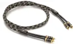 Viablue nf-s1 sidabrinis quattro rca kabelis, analoginis/nf, audio kabelis, twist, 1 vnt., 4 krypčių ekranavimas, alavuoti ofc laidai, t6s rca ki&scaron;tukas (rca), skirstytuvas 100 cm x 1.0 m