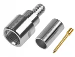 Fme antenos ki&scaron;tukas 50ohm užspaudžiamas ant Rg-58 kabelio