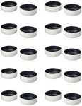 Ikea 2 vnt. Ombonad dubenėliai - tamsiai pilki, 15 cm