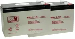 Apcrbc24 rbc 24 #24 akumuliatorių rinkinys, baterijų paketas ups apc 2x mwl 9-12l