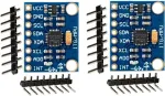 Tecnoiot Gy-521 6dof Mpu-6050 3 a&scaron;ių akselerometras ir perjungimo modulis, 2 vnt.