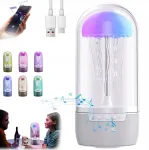 Bedee lavos lempa medūzos Led naktinė lempa su bluetooth garsiakalbiu prakti&scaron;ka