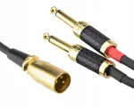 Klotz Kabelis 2x 6,3mm Jack mono - Xlr vyri&scaron;kas, 6m