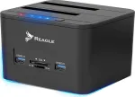 Doko stotelė Reagle Bazinė stotelė DOKUJĄCA DYSK&Oacute;W HDD SSD 2x USB CZYTNIK KART