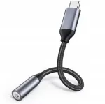 Evo adapteris usb-c į mini jack 3,5mm pereinamasis laidas aux