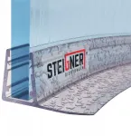 Steigner lenkta du&scaron;o kabinos sandarinimo juosta 60cm 6 7 8 mm Uk02