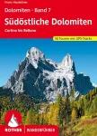 Dolomitai, 7 tomas &ndash; Pietryčių Dolomitai: nuo Cortina iki Belluno, 56 turai. Su Gps takeliais (rother Wanderf&uuml;hrer)