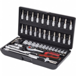 Galvučių komplektas 1/4" 48-vnt CLASSIC, KS Tools