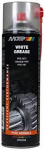 Pur&scaron;kiamas baltas tepalas Baltas GREASE 500ml aerozolis, Motip