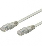 &bdquo;Goobay&ldquo; | CAT 5e jungiamasis kabelis, U/UTP | Pilkas RJ45 ki&scaron;tukas (8P8C) | RJ45 ki&scaron;tukas (8P8C)