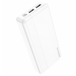 "Borofone Power Bank" 20000mAh BJ24A - 2xUSB - baltas