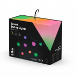 Lite Bulb Moments LBM 10 m i&scaron;manioji lauko &scaron;viesos grandinė &ndash; 50 x gaublys 3 cm