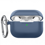 Class and Culture LLC KeyBudz Elevate Keychain &ndash; silikoninis apsauginis dėklas, skirtas AirPods Pro 2 (kobaltas)