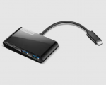 Lenovo | USB-C 4 prievadų &scaron;akotuvas | Adapteriai | USB-C