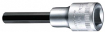 STAHLWILLE 3054/6, Galvučių rinkinys, 1/2", metrinis, 5 galvutės, 6 mm, chromuotas