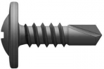 ITW Sraigtas profiliui 4,2x13 mm - Prof. surinkimo varžtai t/2,5 plieno profilis, juodi, 1000 vnt. laisvi
