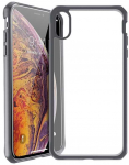ITSKINS HybridFrost, Dėklas, Apple, iPhone Xs Max, 16,5 cm (6,5"), Juodas, Permatomas