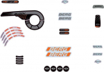 Berg Buddy 2.0 - Sticker set Graphite