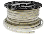 9W/m LED juosta, 220V, 4500K, 120 LED/m, IP65, 50m ritė