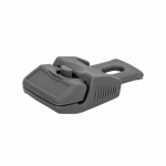 Tvirtinimo klipsai - spaustukai Bradas BUNGEE CORD CLIPS, 50 vnt, pilki