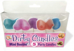 Little Genie Productions Kheper Games Boob Candle Set - Pack of 5 Decorative Shaped Candles