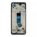 Dėklas LCD Ekranas + Touch Unit + priekinis dangtelis, skirtas Xiaomi Redmi Note 13 4G Juodas (Service Pack)