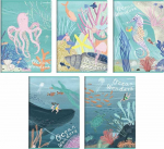 Top 2000 Notebook A5/16K Ocean line (20 vnt) TOP2000