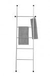 Vonios kabykla kopėčių pavidalo, plieno stovas su 5 lygiais ir 2 papildomais kabliukais - 158 x 52 cm, WENKO