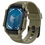 Spigen RUGGED ARMOR "PRO" Apple Watch 10 (46 mm) VINTAGE haki spalvos
