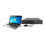 Aten | Ne&scaron;iojamas kompiuteris USB KVM Console Crash Cart Adapteris IT Kit | CV211CP1 | 1 x USB Mini Type B Female, 1 x USB Type A Male, 1 x VGA Male (Mėlyna)