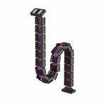 Spacetronik Kabelių organizatorius SPK-132BP juodas magnetas