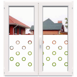 Dekoratyvinė balta matinė lipni plėvelė DECO04