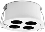 9W LED įleidžiamas &scaron;viestuvas INVISIBLE, baltas, 3000K, dimeriuojamas, E3980201BDT