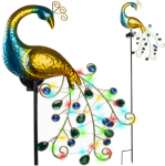 LED Sodo &scaron;viestuvas su saulės baterija Povas