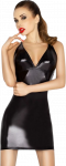 Passion Woman Sets Passion Hellen Woman Dress & Thong Set Juodas S/M - Elegant Lingerie Duo