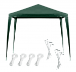 Lauko pavėsinė 2,5x2,5 m, žalia