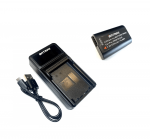 Panasonic akumuliatorius DMW-BLK22 Lumix S5, GH5, G9, GH5S, DC-S5 2280 mAh + greitasis LED pakrovėjas