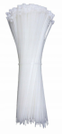 Techly Techly Kabelių rai&scaron;čiai 370X3,6mm balti 100vnt