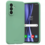 Dėklas Mercury Silicone Samsung A36 žalias/žalios spalvos
