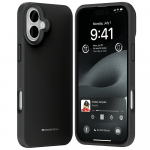 Mercury Dėklas Pure MagSafe Silicone Apple iPhone 16 Plus 6.7" juodos spalvos